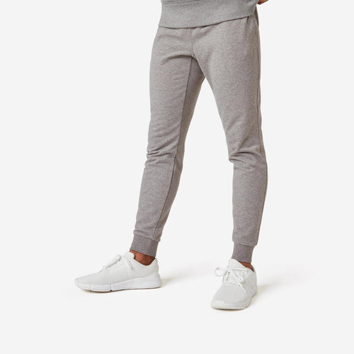 





Pantalón tipo jogger de fitness de corte slim para hombre 500