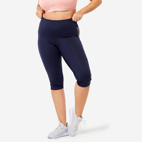 





Mallas Pescador Fitness Cardio Mujer Gris Jaspeado Talle Alto