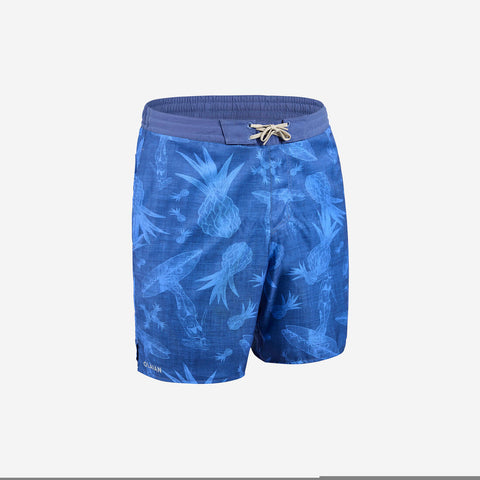 





Bermuda de surf largo azul para hombre 100