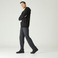 Pantalón jogger de fitness gris oscuro para hombre 100