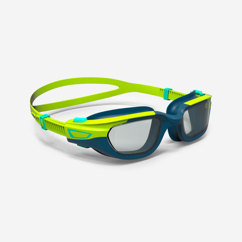 





Goggles de natación con cristales claros negro/azul para niños Spirit