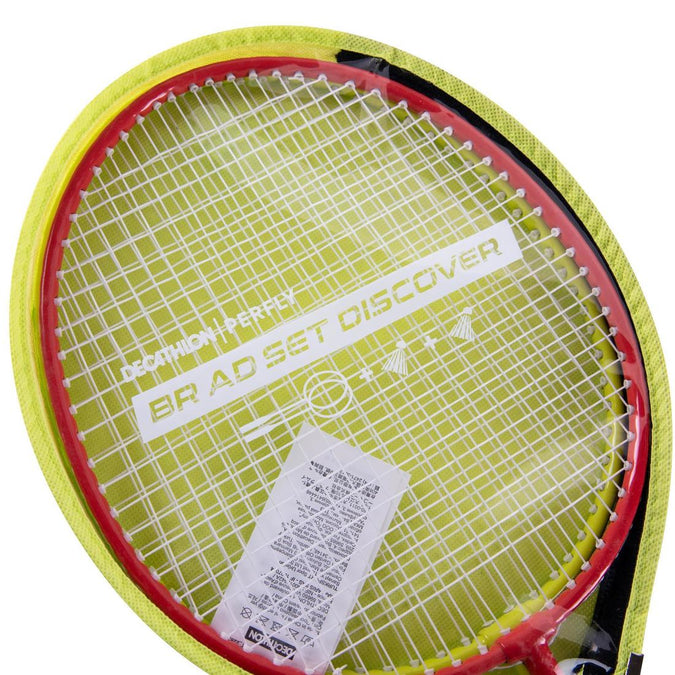 





SET DE RAQUETAS DE BÁDMINTON USO EXTERIOR BR FREE ROJO AMARILLO, photo 3 of 7