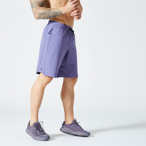 





Short de fitness para hombre Collection, verde, transpirable, con cierre