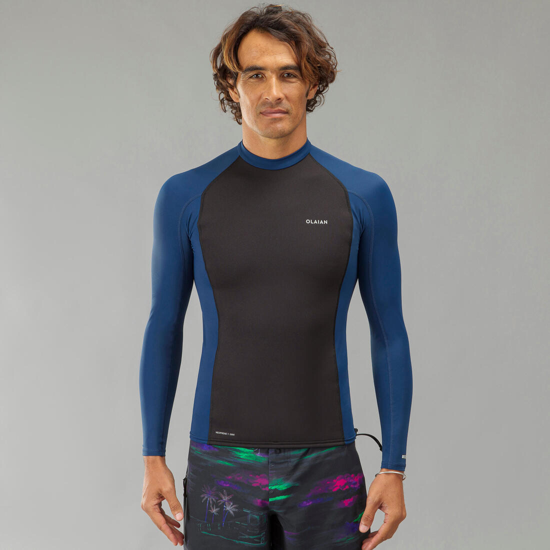 Top de Surf Anti-UV y Térmico - Neopreno para Hombre - Licra - Manga Larga