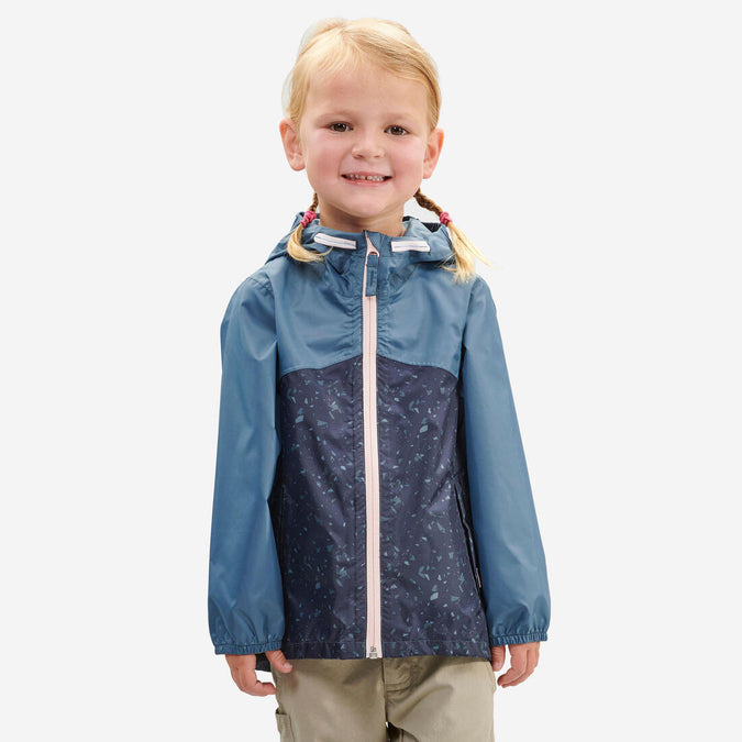 





Chamarra de senderismo impermeable para niños de 2 a 6 años MH100 Zip, photo 1 of 8