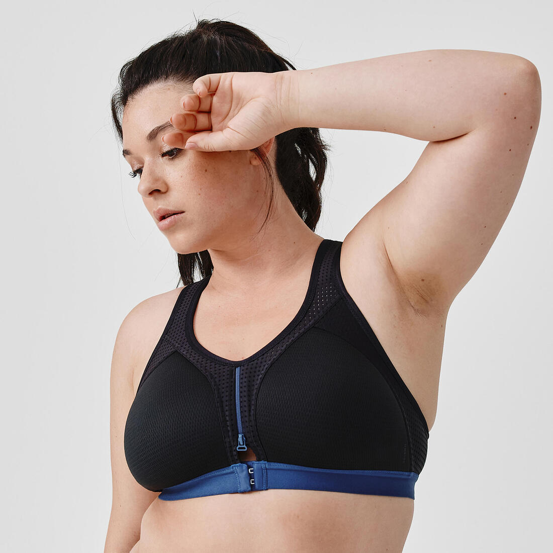 Brassiere-Top de Running con Cierre - Sujeción Elevada