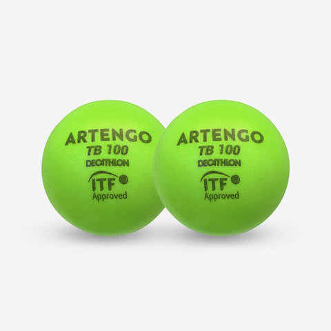 





PELOTA DE TENIS DE ESPUMA TB100*2 9 cm VERDE