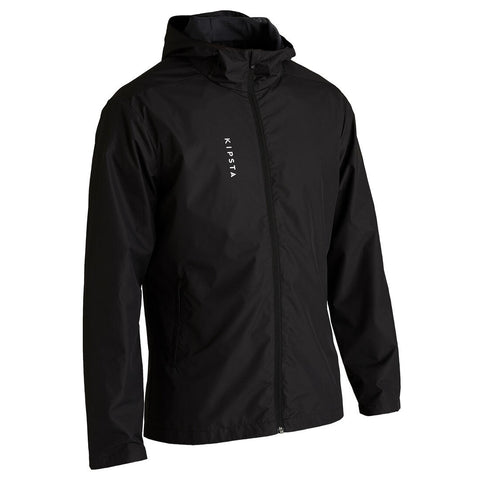 





Camarra de fútbol impermeable T100 adulto negra