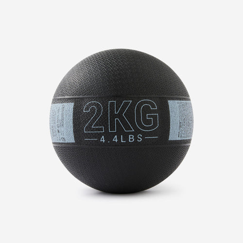 





Balón medicinal de fitness de goma de 3 kg negro con