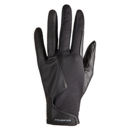 





Guantes equitación fouganza 560 mujer negro