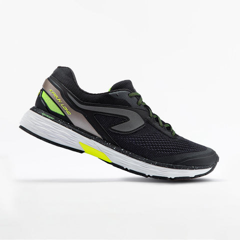 





TENIS RUNNING HOMBRE KIPRUN LONG 2 NEGRO AMARILLO