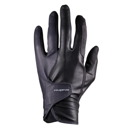





Guantes equitación fouganza 500 hombre negro