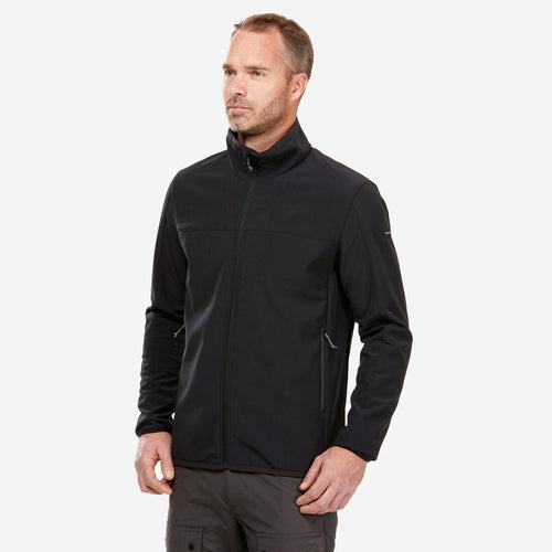 





Chamarra de trekking rompevientos y cálida para hombre Softshell MT100 Windwarm