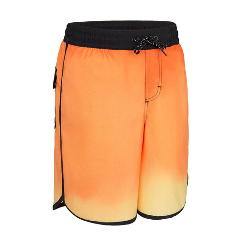 





Boardshort azul/negro para niño 500