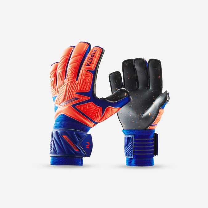 





Guantes de fútbol naranja con azul para niños F500 Viralto, photo 1 of 7