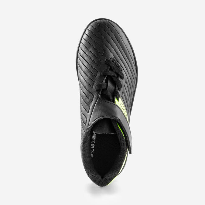 





Tenis de fútbol con tira adherente negros y amarillos niño 100 Easy Turf TF, photo 5 of 7