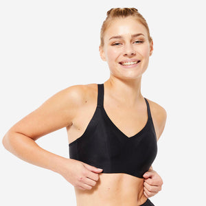 





Top invisible con copas alta sujeción Mujer - negro