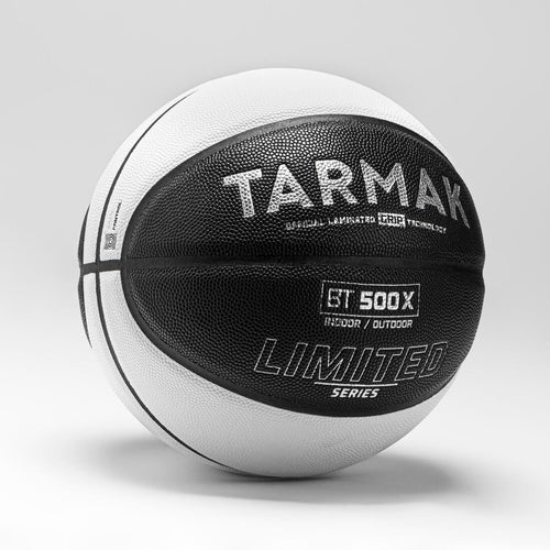 





Balón de básquetbol BT500 GRIP LTD Talla 7 - Negro Blanco