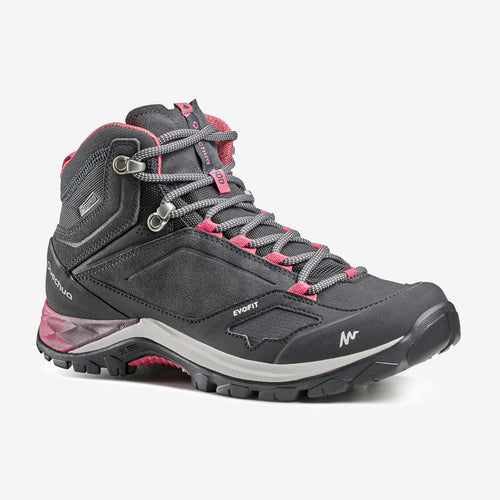 





Botas impermeables de senderismo montaña - MH500 Mid Gris/Rosa- Mujer