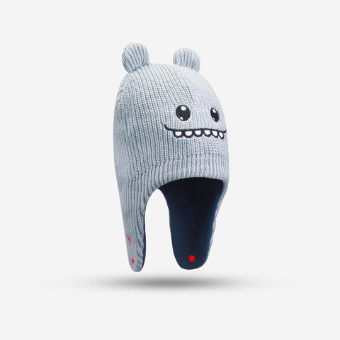 





Gorro bebé de esquí/trineo - WARM gris y azul