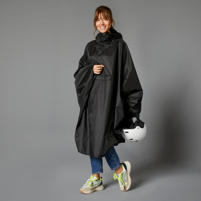 





Poncho de lluvia para bici urbana negro 100, photo 1 of 10