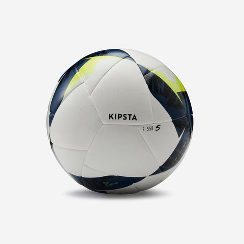 





Balón de fútbol Híbrido FIFA BASIC F550 talla 5 blanco amarillo