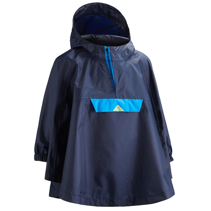 





Capa impermeable de senderismo azul marino para niños de 2-6 años MH100, photo 1 of 2