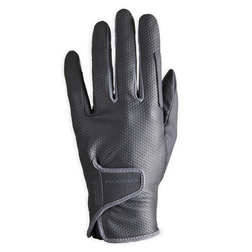 





Guantes Equitación Fouganza 500 Mujer Negro