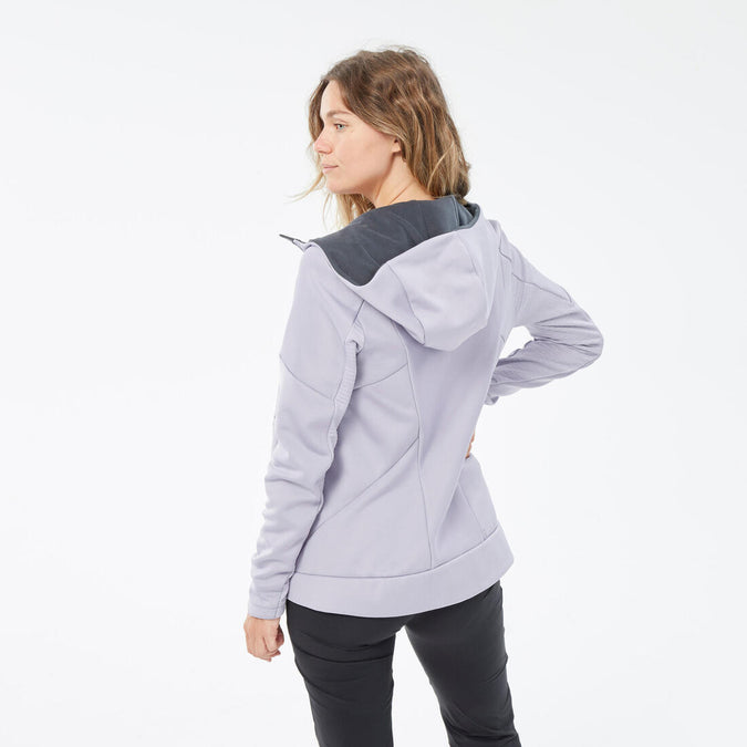 





Chamarra de tejido polar de senderismo - MH520 Hood - Mujer, photo 7 of 10
