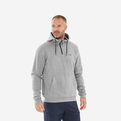 





Sudadera de senderismo con capucha 1/2 cierre para hombre NH150