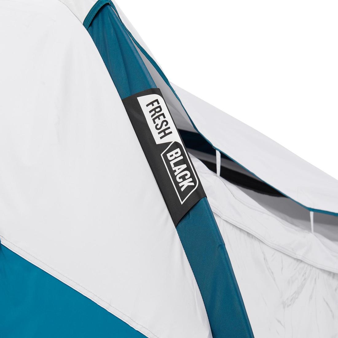 Casa de campaña con varillas de 2 habitaciones para 5 personas Arpenaz 5.2 F&B