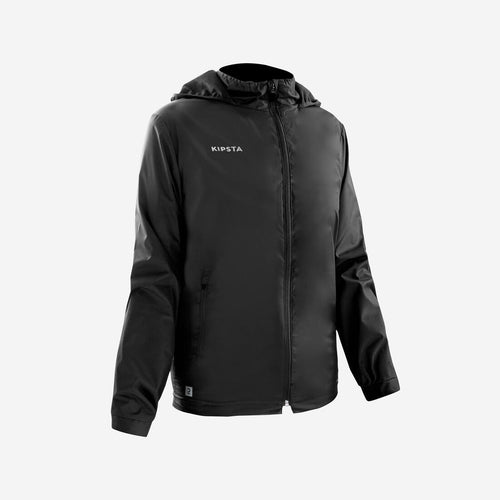 





Chamarra impermeable de futbol negra Viralto Club