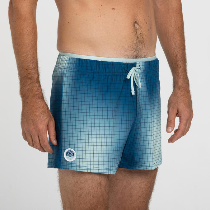 





Bermudas de natación cortas azul con camuflaje para hombre 100, photo 1 of 6