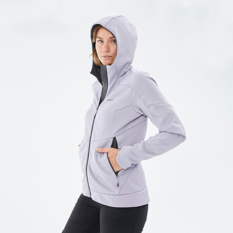 





Chamarra de tejido polar de senderismo - MH520 Hood - Mujer