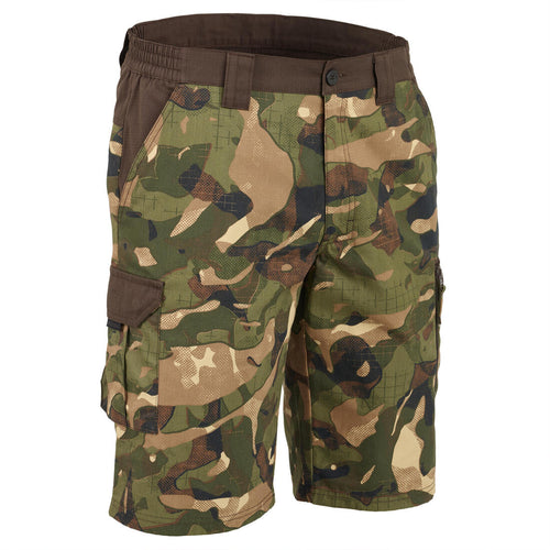 





Bermudas/Short de Caza Solognac 500 Hombre Woodland Camuflaje Militar Liso