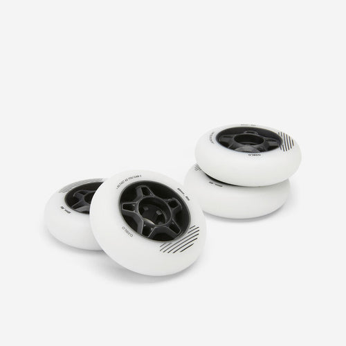 





4 ruedas patines adulto FIT 80 mm. 80A blanco