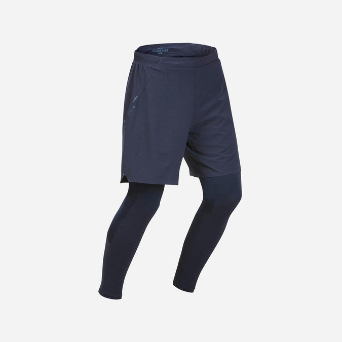 





Leggings short ultraligeros de senderismo rápido azules para hombre FH900, photo 1 of 6