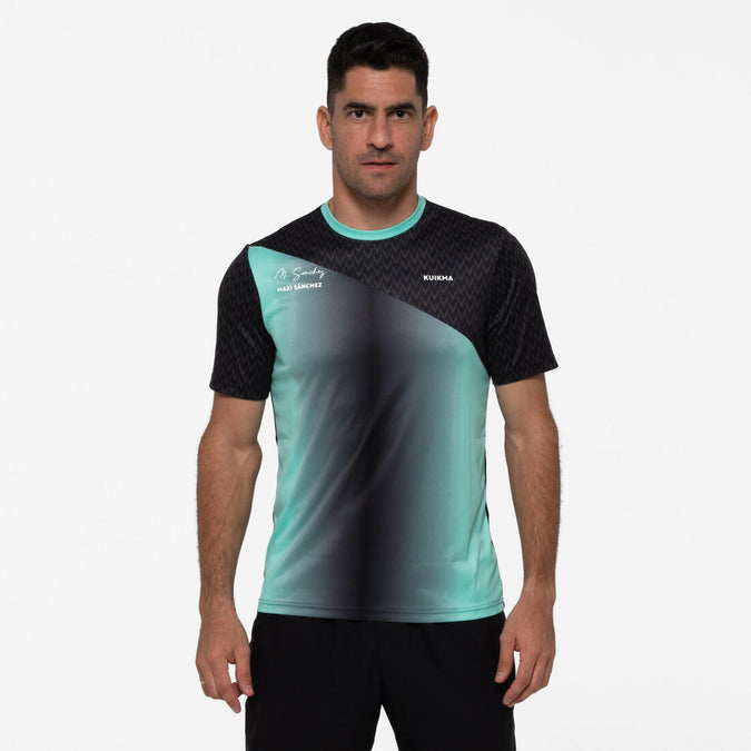 





Playera de pádel manga corta transpirable hombre - 500 verde negro Maxi Sanchez, photo 1 of 9