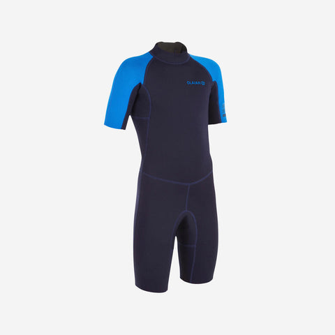 





Traje de surf de neopreno 1.5 mm azul para niño 100