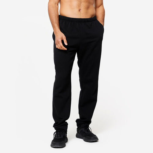 





Pantalón de fitness tipo jogger cálido negro para hombre 100