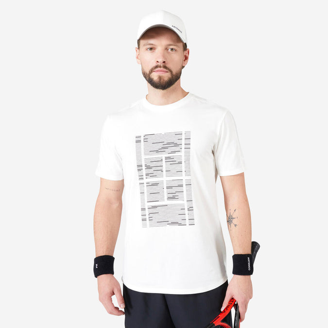 





Playera de tenis blanco roto para hombre TTS Soft, photo 1 of 8