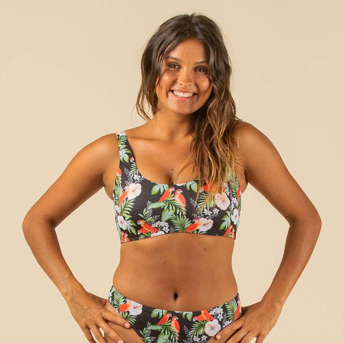 





Top de Bikini Aurely Parrot Forma Top con Rellenos Extraíbles