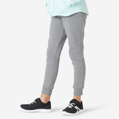 





Pantalón de Running para Niñas 500 - Gris - Medio Jaspeado - Cálido