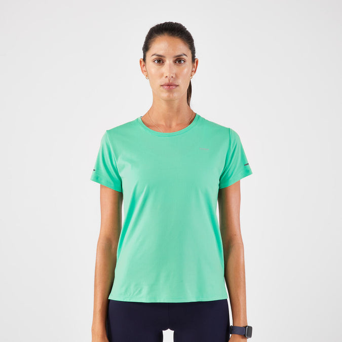 





Playera de running transpirable malva para mujer Kiprun Run 500 Dry, photo 1 of 6